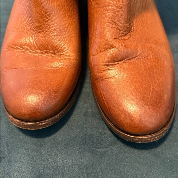 Frye Tan Leather Ankle Booties - Picture 4 of 7